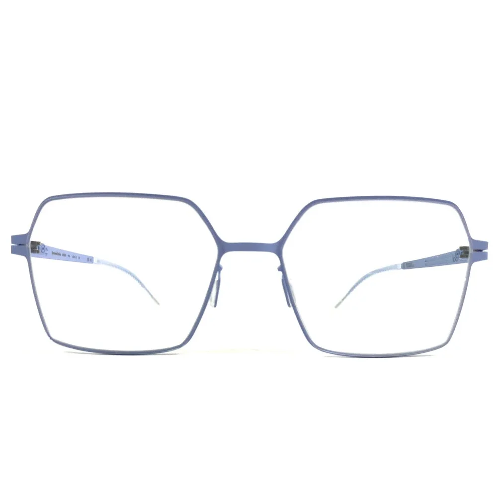 lool Eyewear Eyeglasses Frames HEXIA PU Matte Lavender Purple Hexagon 53-16-137